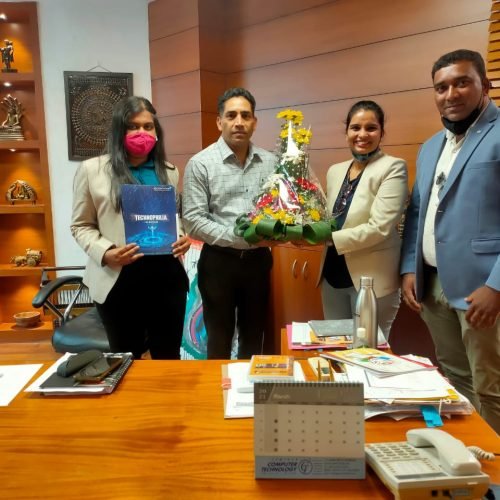 #Technowings Computer Training Institute #Minister Govind Gaude