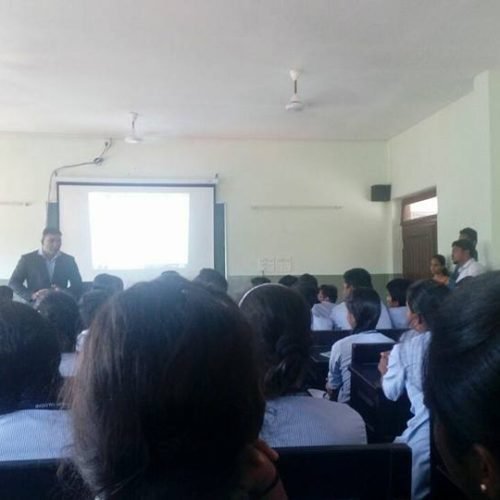 Technowings Computer training Institute Panaji Goa seminar at Mustifund HSSC on cyber security
